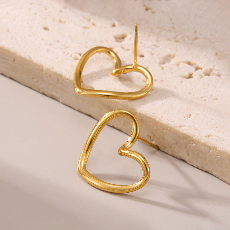 Eternal Heart Luxe Studs Anti Tarnish Earrings