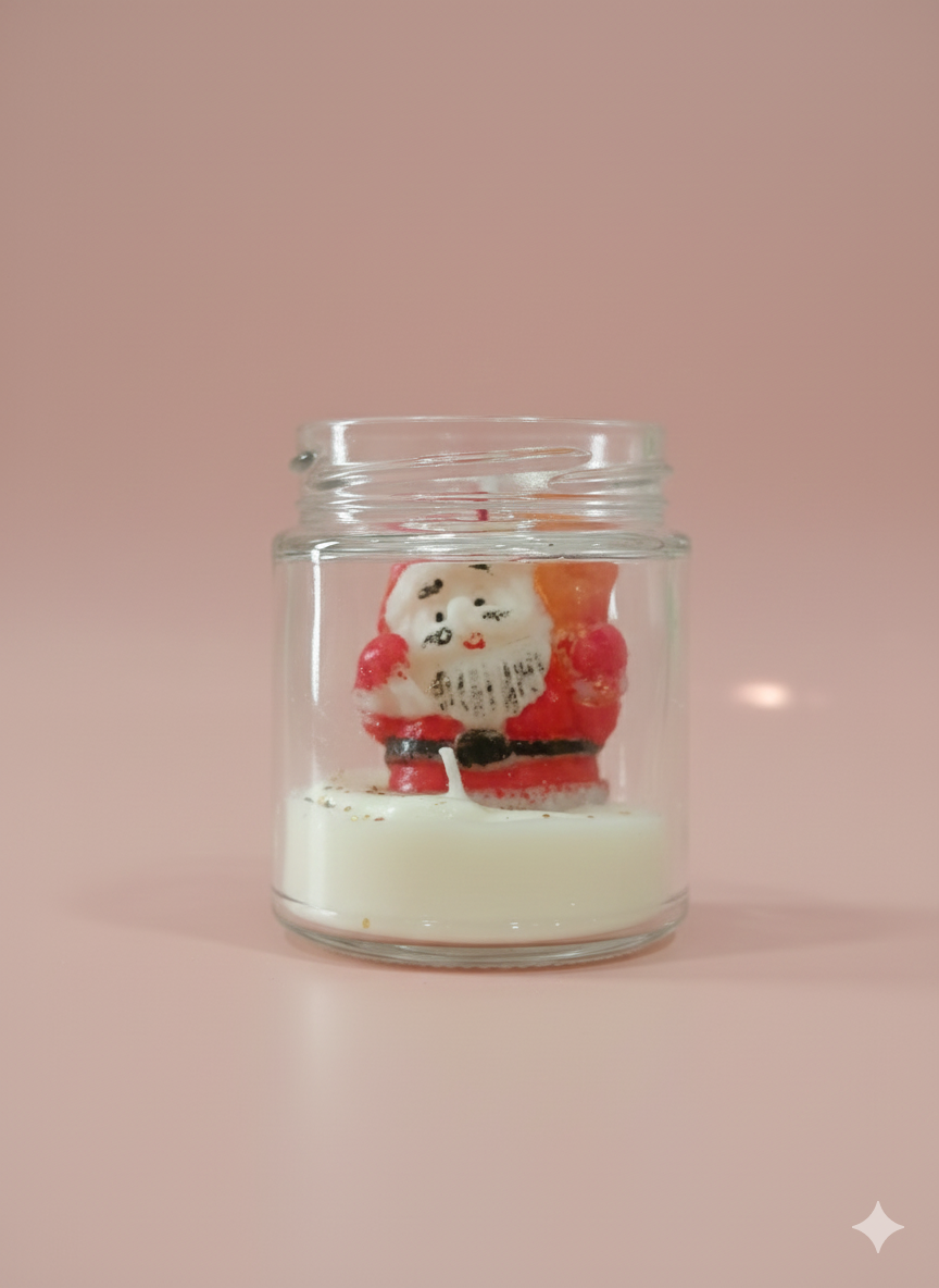 Santa in a Jar Candle