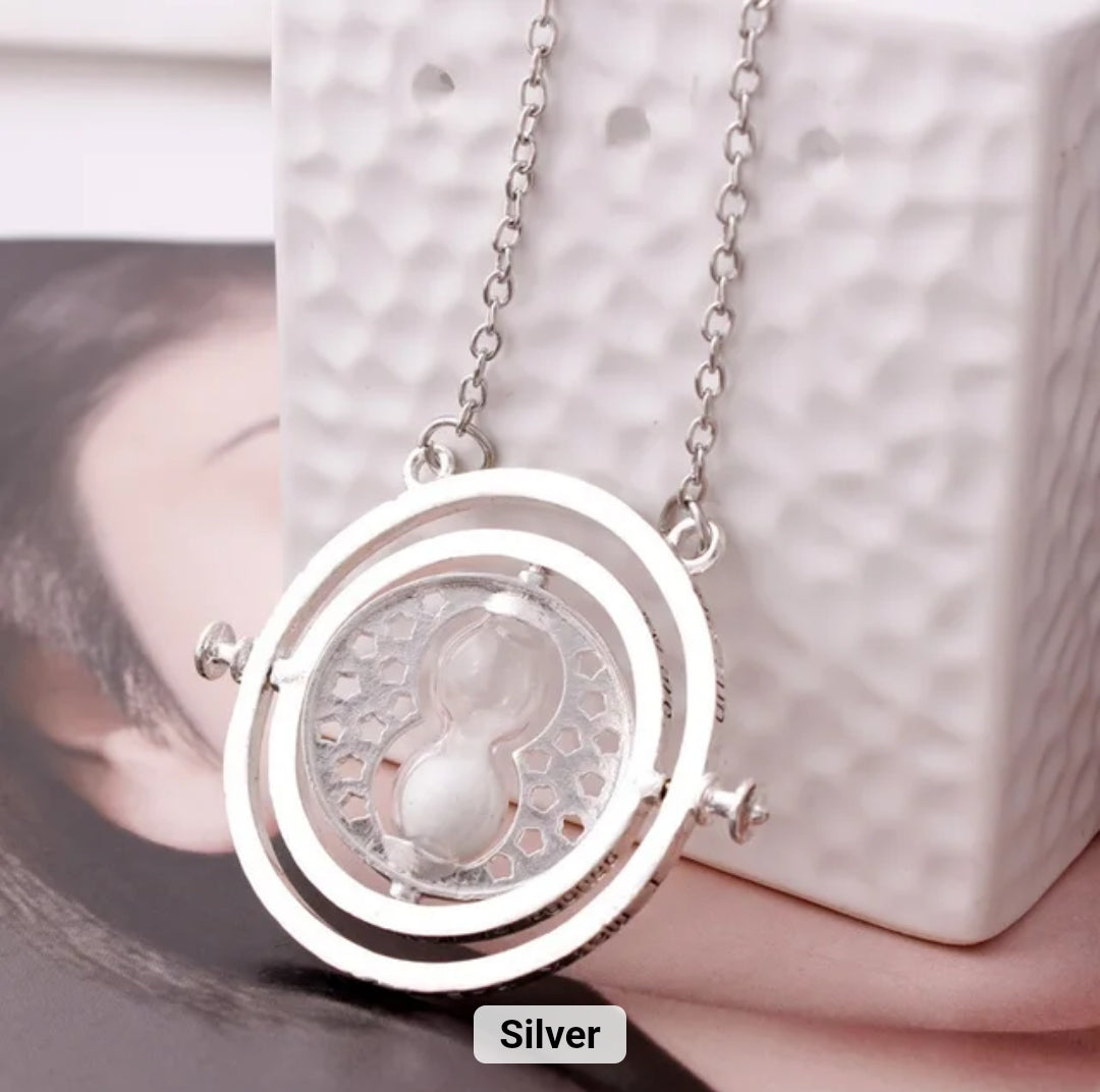 Harry Potter Time-Turner Inspired Time Travel Pendant Necklace