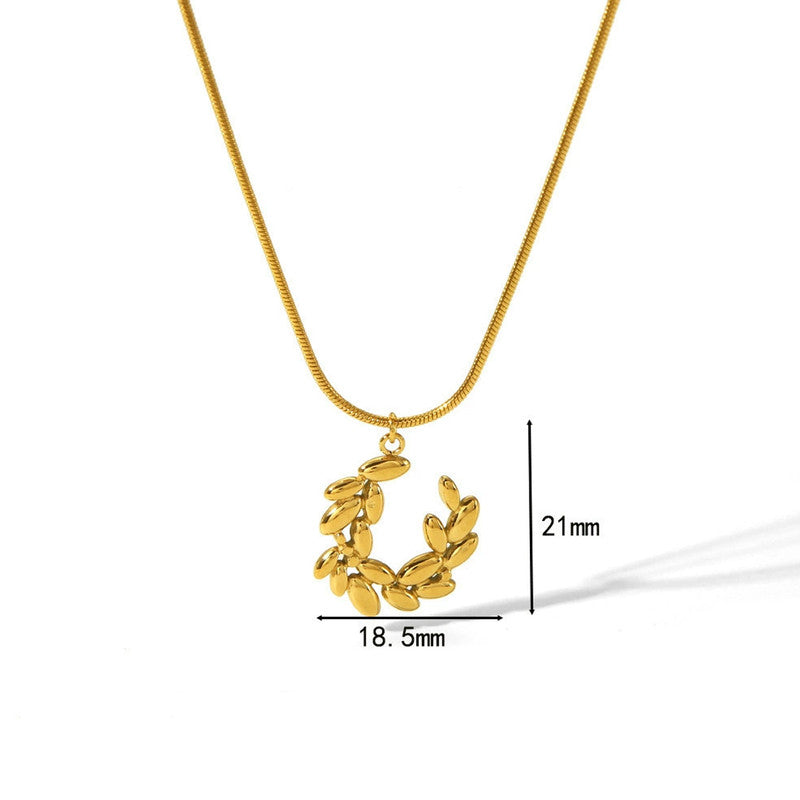 Celestia Moon Necklace Anti Tarnish