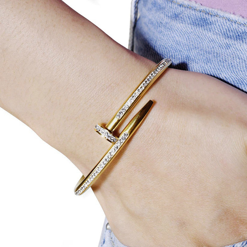 Luxe Spark Nail Anti Tarnish Bracelet