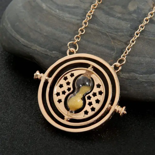 Harry Potter Time-Turner Inspired Time Travel Pendant Necklace