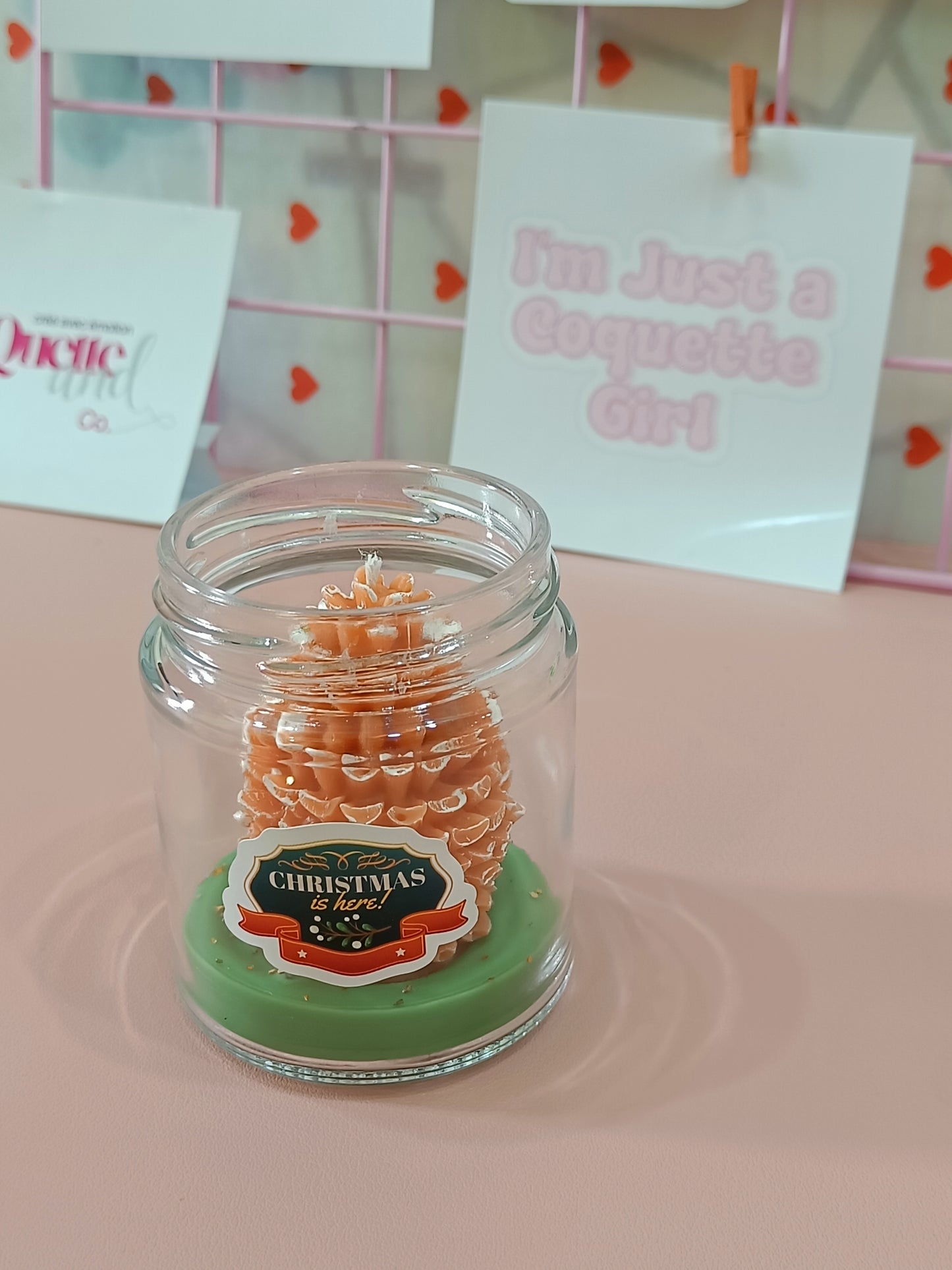 Christmas Pine Jar Candle