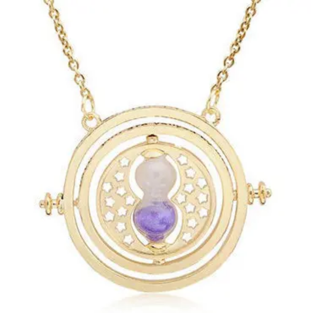 Harry Potter Time-Turner Inspired Time Travel Pendant Necklace
