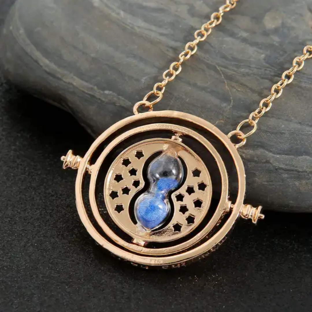 Harry Potter Time-Turner Inspired Time Travel Pendant Necklace