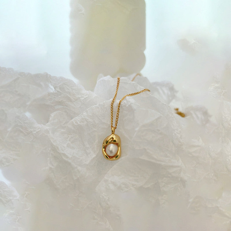 Eterna Pearl Necklace Anti Tarnish