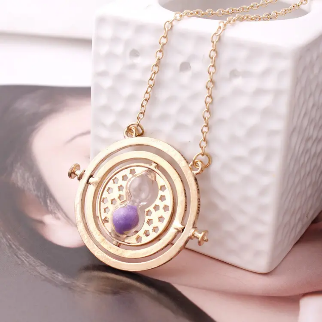 Harry Potter Time-Turner Inspired Time Travel Pendant Necklace